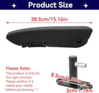 Universal Armrest Support Elbow Rest Pad,Auto Seat Armrest Car Seat Armrest Adjustable 0‑120° Range Black Right Hand Arm Rest Universal Replacement for Motorhome