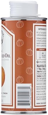 La Tourangelle, Toasted Pumpkin Seed Oil, Great for Cooking, Salad Dressings, Pastas, and Spreads, Health and Beauty Oil, 8.45 Fl Oz