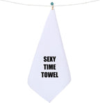 WZMPA Sexy Time Wash Towel Naughty After Cum Gift Gag Wash Cloth Adult Humor Gift for Boyfriend Gilfriend Couple Wife Husband (Sexy Time)