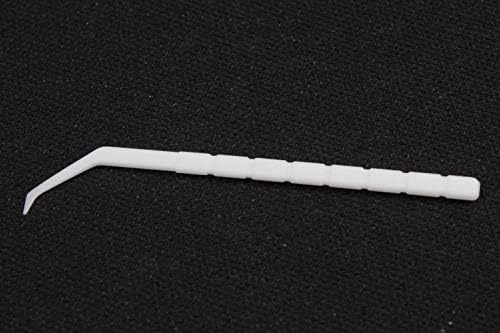 Oral Care Dental Teeth Pick with Angle Plastic Teeth Floss Toothpick with Angle 180 Count (Pack of 1)