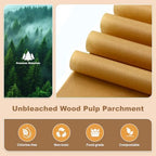 Parchment Paper Sheets, 220 Pcs Air Fryer Liners 8.5x8.5 Inch, Baking Paper Sheets, Non-Stick Precut Unbleached Parchment Paper, Oil and Water Resistant for Cookies, Bread, Cakes, Steaming, Grilling