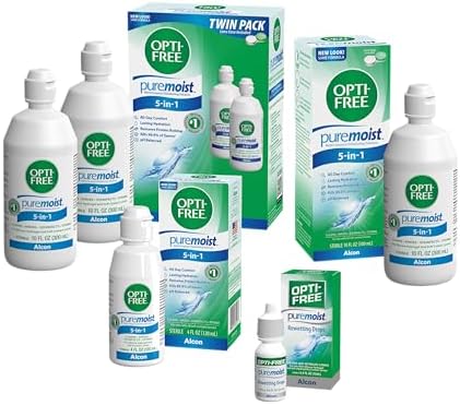 Optifree Puremoist Contact Lens Solution and Opti-Free Puremoist Rewetting Drops