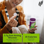 Lift Glucose Fast-Acting Glucose Chewable Energy Tablets, Blueberry, 50 ct Jar (Pack of 1)