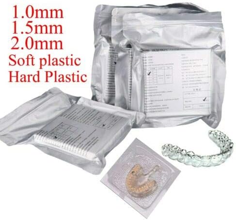 Dental Lab Splint Thermoforming Material for Vacuum Forming Soft Hard 1/1.5/2mm (Hard 1.5mm)