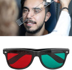 Portable Training Eyeglasses,Red Green Color Differentiation Aid,Training Eyewear For Amblyopia,Exotropia