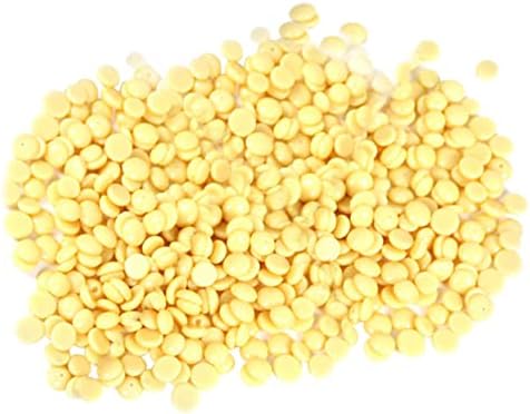 50g Painless Hair Removal Wax Beans for Men and Women Hard Wax Beads Light Yellow Easy Application Suitable for Face Arms Legs No Strips Needed