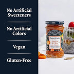 St. Dalfour Superfruits Apricot & Chia Fruit Spread - 6 oz - 100% from Fruit, Gluten-Free, No Artificial Ingredients, Non-GMO, All Natural, Made in France