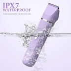 5-in-1 Bikini Trimmer for Women, IPX7 Waterproof Electric Razors Shaver, Cordless Body Hair Trimmer, Facial & Pubic Hair Removal, Ceramic Blade (Purple)