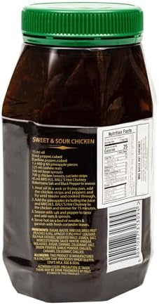 Mrs Balls HOT Chutney 1.1kg Wide Mouth Plastic Jar Imported from South Africa