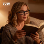 XVXV 2 Pairs Reading Glasses,Blue Light Blocking Readers for Men Women,Anti Eyestrain/UV Lightweight Spring Hinges Eyeglasses