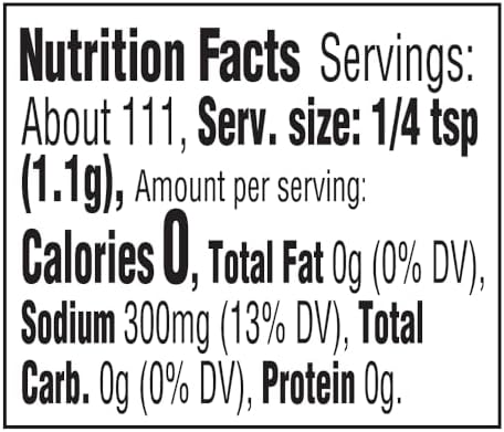 Amazon Saver, Cajun Seasoning Salt, 4.35 oz
