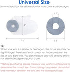 COMFYTHERA Waterproof Hand Cast Cover for Shower Wound Protector Bath Adult Watertight Cast Bag Showering for Surgery Wrist, Finger, Reusable Durable (A-Hand)