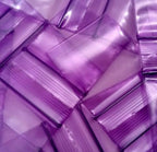 200-2" x 2" 2020 Small Zipper Lock Baggies Craft Resealable Plastic Baggy 2 Mil Zipper Poly Bags (Purple)