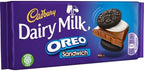 Cadbury Dairy Milk Oreo Sandwich Chocolate Bar, 96 g