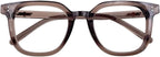 Blue Light Reading Glasses for Women Men Oversized Square Frame Blocking Readers