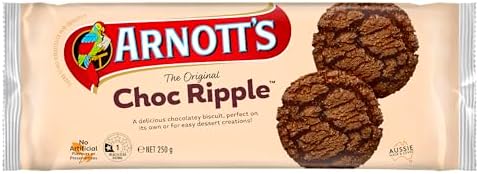 Australian - Arnott's Choc Ripple Biscuits 250g.
