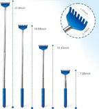 6 Pack Back scratchers Set,Rubber Handles and Stainless Scratch Heads Back Scratcher Extendable,for Back,Neck,Shoulders,Beautiful Present Packaging Gifts for Thanksgiving,Christmas (Mix)