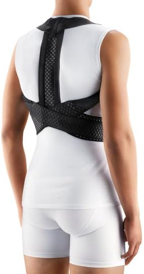 Tonus Elast Posture Corrector and Straightener Brace with Metal Inserts for Spine, Upper Back, Neck, Shoulder and Clavicle Support - Medium