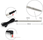 SM Electric Shock Urethral Sound Beaded Urethral Dilator Electric Shock Penis Plugmulti-Frequency Plug Catheter Stimulation Masturbation Sex Toy for Men Gifts Anal Plug Anal Dildo