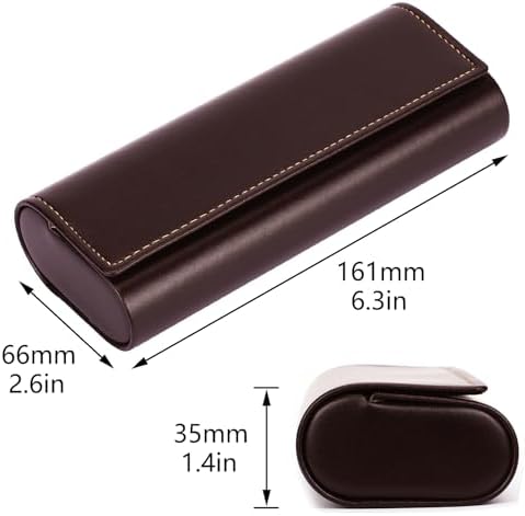 Vemiss Hard Shell Eyeglass Cases, Lightweight Portable Glasses Case for Women Men