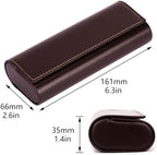 Vemiss Hard Shell Eyeglass Cases, Lightweight Portable Glasses Case for Women Men