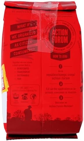 Equal Exchange Organic Whole Bean Coffee, Mind Body Soul, 12-Ounce Bag