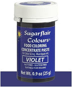 Sugarflair Food Coloring Concentrate Paste, 25 Grams Violet