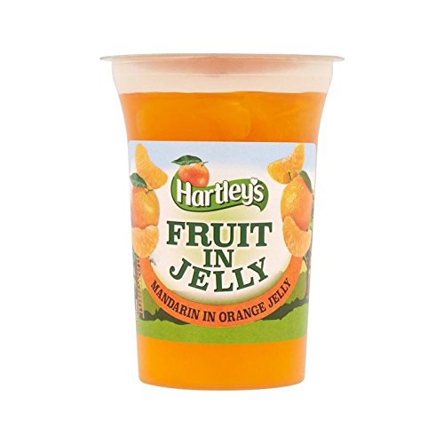 Hartley's Fruit in Jelly Mandarin in Orange Jelly 175g - Pack of 2