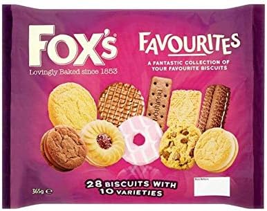 Fox's Favourites Assortment Biscuits - 365g - Pack of 3