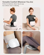 Abdominal Massager Belt – Electric Belly, Stomach & Tummy Massage Machine and Tool with Dual Kneading Discs, Soothing Heat, Wireless & Rechargeable