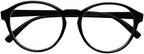 +3.00 Bifocal Oversize Reading Glasses D Shape Bifocals Mens Womens Readers Black Frames