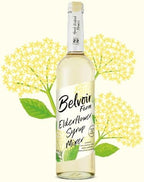 BELVOIR FRUIT FARMS Elderflower Syrup Mixer | Hand-Picked Flowers | Makes Up To 22 Glasses | Traditional Family Recipe | 500ml (16.9 fl oz) each [Pack of 2]