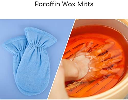 Thick Paraffin Wax Gloves for Hands, Segbeauty Paraffin Heated Hand SPA Mittens for Women, Gloves for Hot Wax Hand thera-py Bath Paraffin Thermal treat-ment SPA Wax Warmer Paraffin Wax Machine