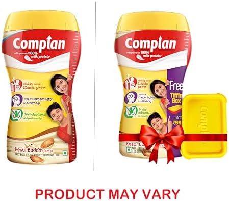 Complan Nutrition and Health Drink Kesar Badam, 500gm (Jar)