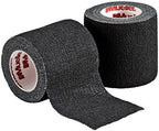 Mueller TapeWRAP Premium Cohesive Tape, 3� x 6 yd, Black, 24 Rolls