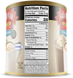 Caffe D'Vita Sugar Free French Vanilla Cappuccino - Instant Coffee Powder Mix, Gluten Free, No Cholesterol, No Hydrogenated Oils, 99% Caffeine Free - 1.5 Lb Can