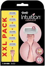Wilkinson Sword Intuition Complete for Women's Razor with 6 Blade Refills