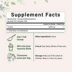 Micro Ingredients Taurine Powder Supplement | 1 KG, 2000mg Per Serving | Unflavored | 100% Pure, Easily Absorbed Free Form | Essential Amino Acids for Exercise, Energy, & Heart Support