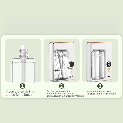 Automatic Aromatherapy Diffuser, Wall Mounted Standing Automatic Perfume Dispenser with Dual Use Automatic Fragrance Dispenser for Bathroom and Living Room