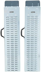 Loading Ramps - Steel Ramp Set for ATVs, Motorcycles, Mowers, Carts & More - Use with Pickup Trucks & Trailers - 1200lb Combined Capacity by Stalwart