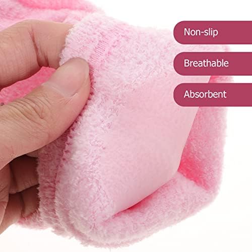 Healifty Gel Elbow Moisturizing Sleeves for Women Soft Elbow Cover Pads for Dry Cracked Softening Skin Care SPA Heel Socks Breathable Brace Protection for Calloused Reduce Wear
