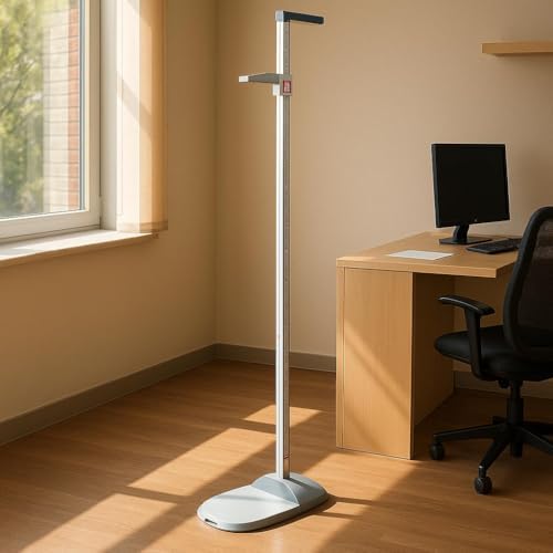 seca 213 Portable Stadiometer – Mobile Height Measuring Rod for Adults, Kids & Infants – Medical-Grade, Easy Assembly, 20–205 cm Range – Ideal for Clinics, Field Use, Pediatric Care