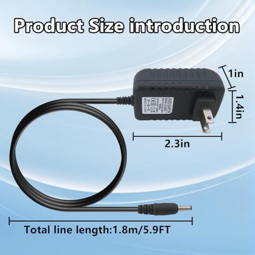 5V Shaver Trimmer Charger US Ship for Remington PG200, PG250, PG225, PG300, PG350, PG360, PG400, PG520, Replaces UA050035E, HK28U-3.6-100, HK28U-4.5-100, HK28UA-5.0-350, UD-0401