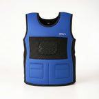 abley's Children's Sensory Weighted Vest for Children with Sensory Issues, Autism, ADHD | Adjustable Therapeutic Support | Compression Vest | Includes 6 Removable Weights | Blue, Small