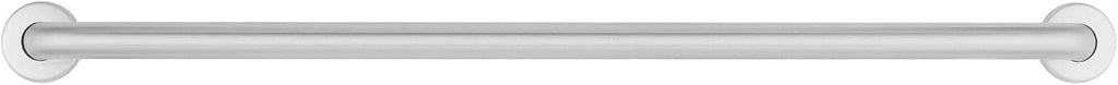 Bobrick Straight Grab Bar, 42 Inches, 1-1/2 Inch Diameter, ADA Compliant, Satin-Finish Stainless Steel, Slip-Resistant Surface for Bath, Shower, Toilet Safety, Concealed Mounting Flanges