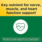 Nature Made Potassium Gluconate 550 mg, Potassium Supplements, Dietary Supplement for Heart Health Support, 100 Tablets, 100 Day Supply
