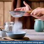 Doves Farm Organic Self Rising Flour 2.2 lb (1 kg) - Kosher & Vegan Friendly British Self Raising White Flour for Baking | Ideal for Cakes, Dessert and Everyday Baking | Imported UK Food