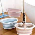 Fockety Foldable Wash Basin, Large Capacity Rectangular Multifunction Collapsible Stable Base Collapsible Mop Bucket for Home (Blue), Fockety1u8b0kceaw-12