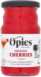 Opies - Red Cocktail Cherries - 225g