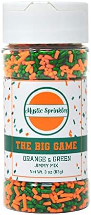 Mystic Sprinkles The Big Game Jimmy Mix 3oz Bottle (Orange & Green)